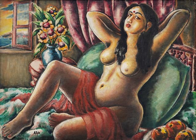 Untitled (Reclining Nude)
