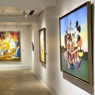 Pop-culture Cartoon Figures Question Ethics, Power, Social Mores in a Stylised Exaggeration