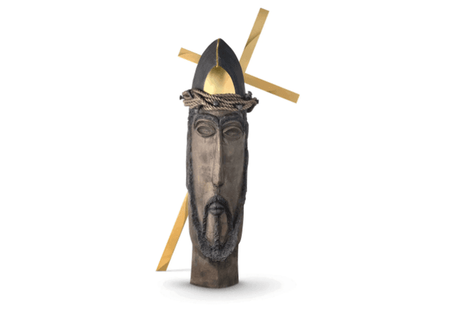 Himmat Shah’s Untitled (Christ) Sells for ₹1.06 Crore at AstaGuru, Sets Auction Record